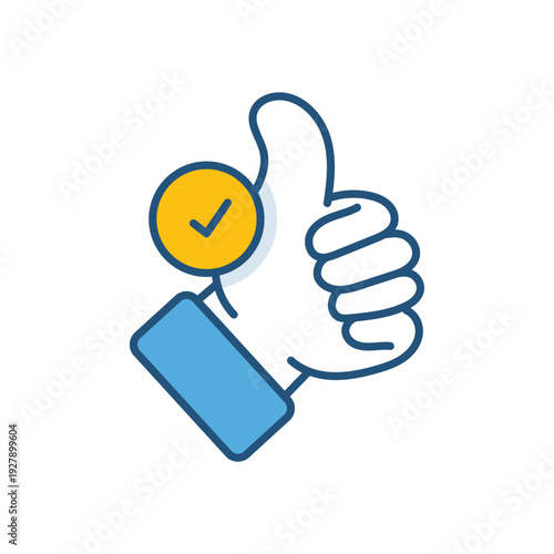 Thumbs Up vector icon