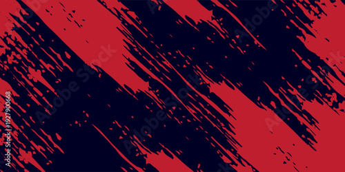 Red vector layout light with flat lines on backround blue. Decorative shining illustration with lines on abstract good.