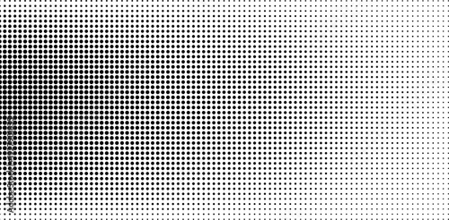 Grunge halftone gradient background. Faded grit noise texture. White and black sand wallpaper. Retro pixelated backdrop. Anime or manga style comic