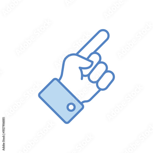 Pointing Finger vector icon