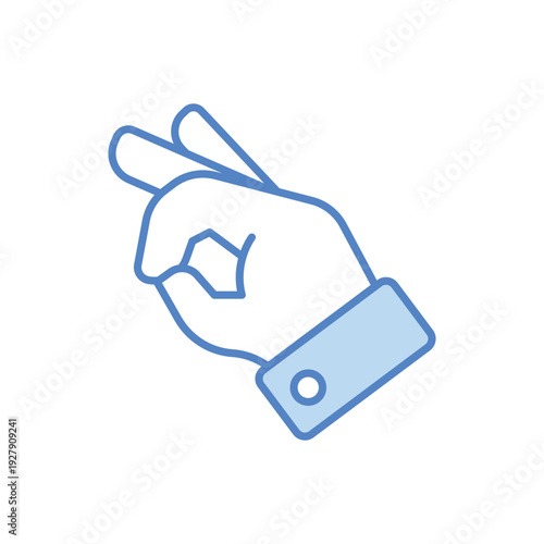 Pinching Hand vector icon
