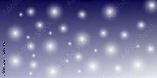 Falling star in blue sky. Vector illustration