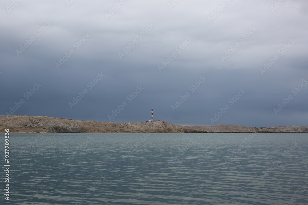 Fototapeta premium lighthouse on the island of crete