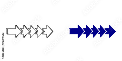 Blue and Outline Bear Market Icon: Bear Head with Signal Waves for Stock Market Analysis, Financial Trend Tracking, and Crypto Bearish Sentiment UI Design Vector.