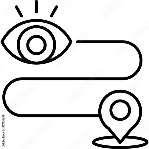 Vision Path Icon