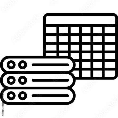 Data Table Icon