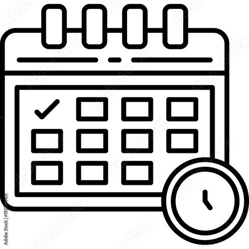 Job Scheduler Icon