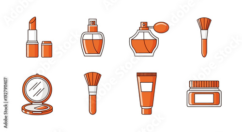 Collection of various cosmetic products.