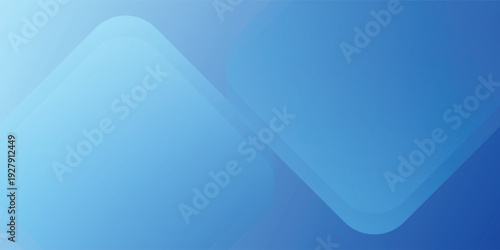 Modern Blue Abstract Geometric Background for Business, Technology and Digital Design Presentations