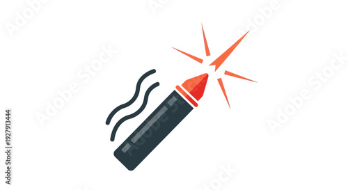 Firework Rocket Exploding.