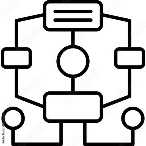 Hierarchical Structure Icon