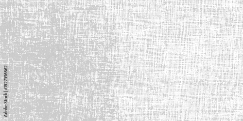 Seamless white paper and light fabric texture design featuring a vintage grunge pattern on a rough grey canvas surface for a textured wallpaper backdrop