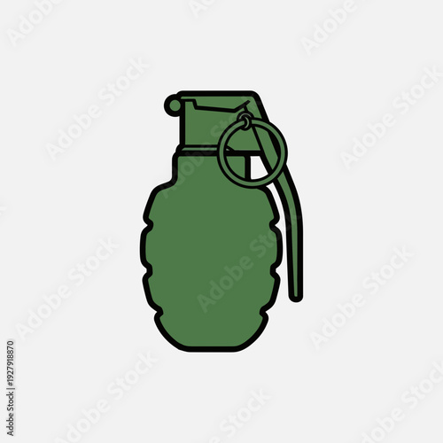 Green Hand Grenade Icon
