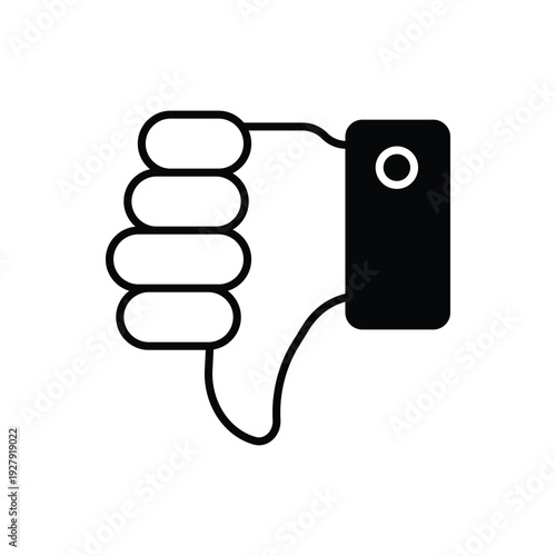 Thumbs Down vector icon