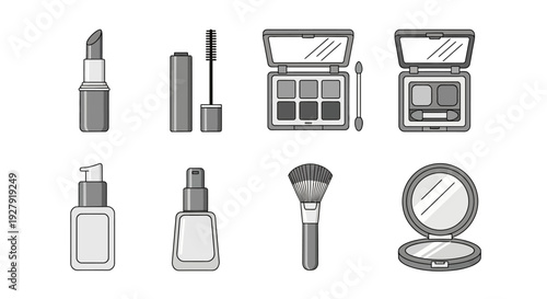 Makeup Cosmetics Beauty Products.