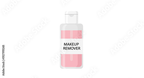 Makeup Remover Bottle Product.