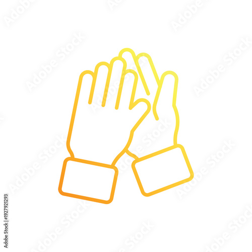Clapping Hands vector icon