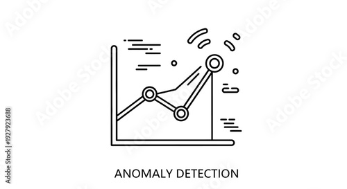 Anomaly Detection System Alert Graph Chart.