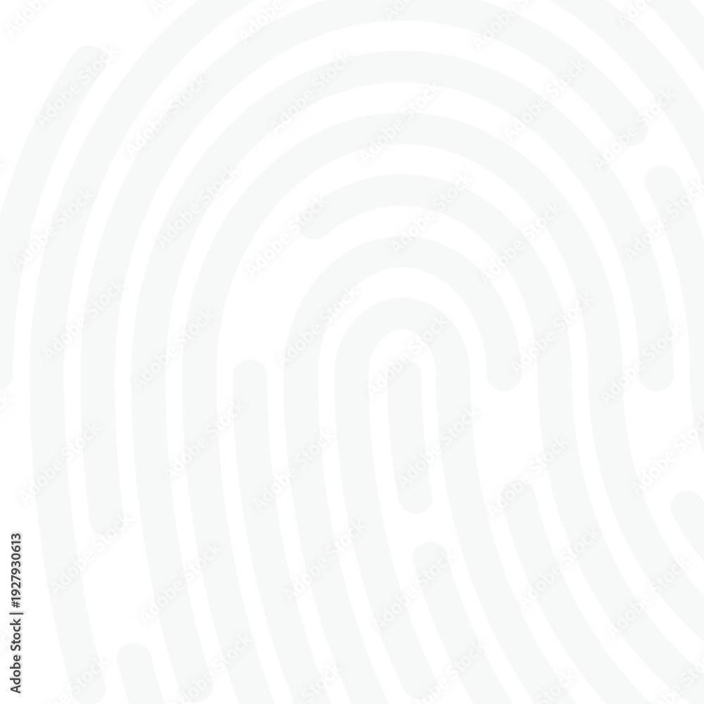 Obraz premium Abstract Fingerprint Pattern Background in Light Grey Minimal Style