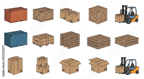 shipping container and cargo containers