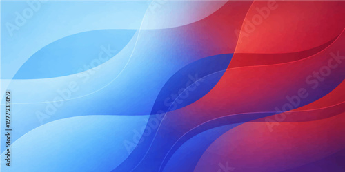 Abstract blue and colorful background featuring a smooth wave pattern and futuristic digital curves with a gradient light motion and artistic vector texture