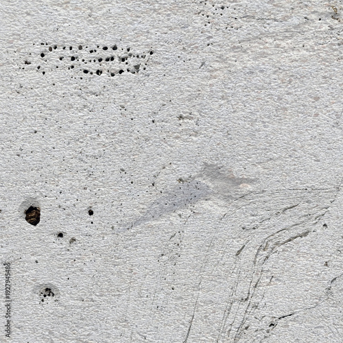 Bright Concrete Plaster Wall Texture with Subtle Cracks and Pores