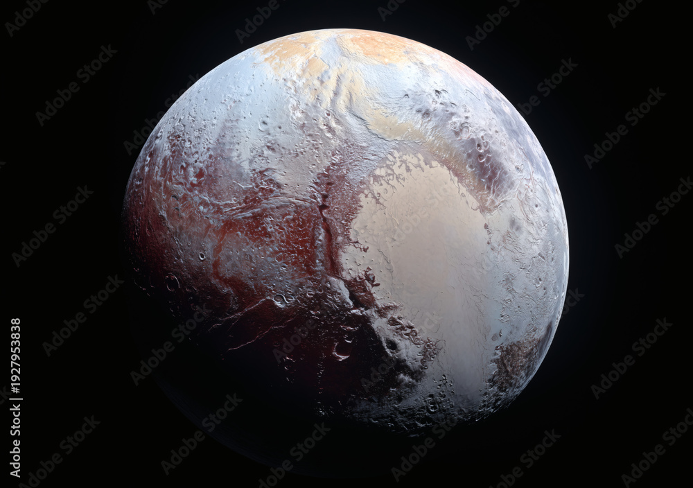 Naklejka premium Pluton