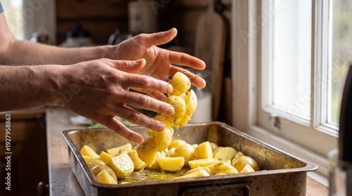 A culinary moment: potatoes...