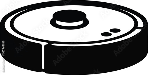 A sophisticated autonomous floor cleaner designed for modern home sanitation, offering efficient robotic maintenance and smart household automation for contemporary living spaces