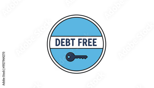 Debt free lifestyle with key to financial freedom