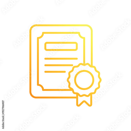 Award vector icon