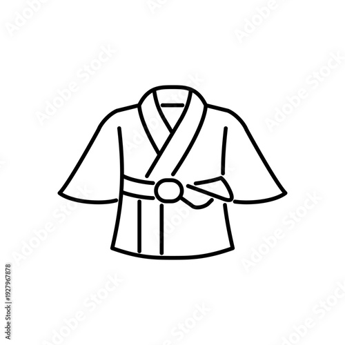 浴衣をモチーフにしたアイコン