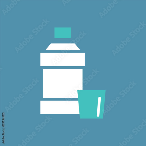 うがい薬のアイコン