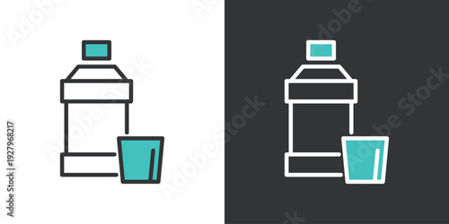 うがい薬のアイコン