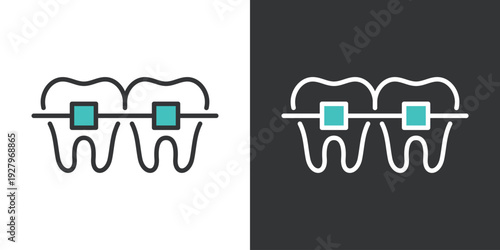 歯の矯正アイコン