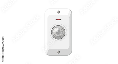 White Doorbell Security Camera.