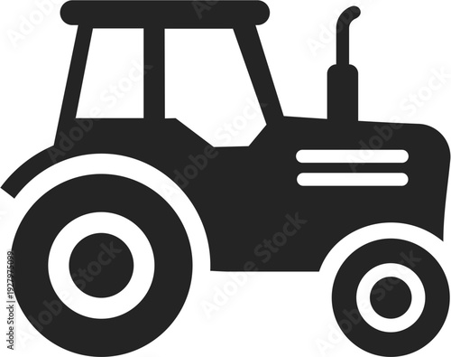 tractor vector icon