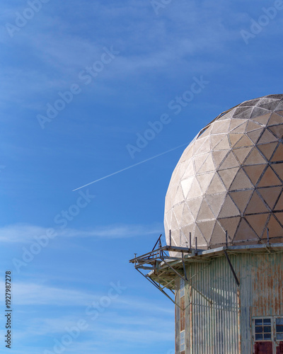 observatory on the top of the mountain