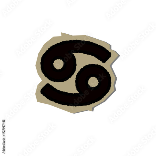 Zodiac Symbol Scrapbook Cut Out 