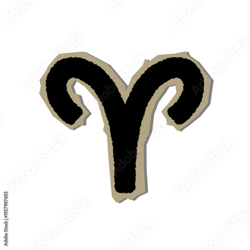 Zodiac Symbol Scrapbook Cut Out 