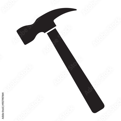 hammer icon. One of set web icon
