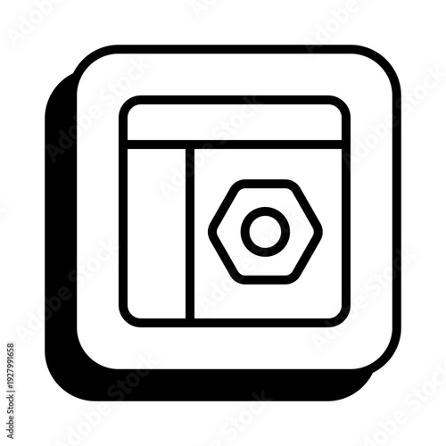 Setting Panel Line Icon