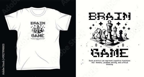 Chess Graphic vector art t-shirt design print