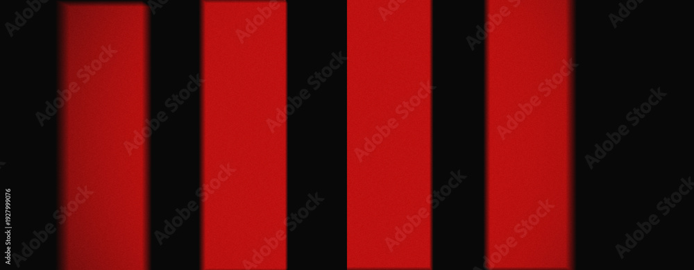 Fototapeta premium red black vertical stripes glow abstract background banner poster design