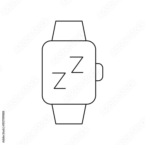 Smart watch with Z letters