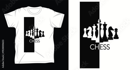 Chess Graphic vector art t-shirt design print