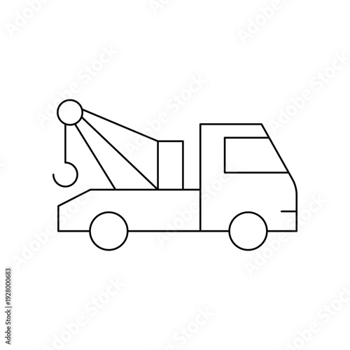Tow truck vehicle