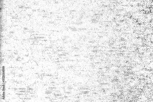 Принти на полотні Macro photograph of overprinted scanned paper surface isolated on transparent background