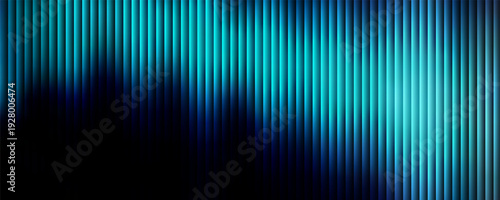 Abstract blue and cyan vertical gradient background with soft light stripes and modern minimal design.