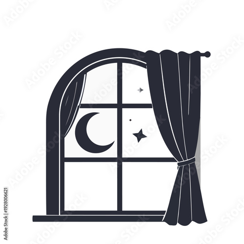 Cute Eid Ramadan Illustration